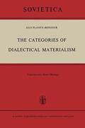 Planty-Bonjour |  The Categories of Dialectical Materialism | Buch |  Sack Fachmedien