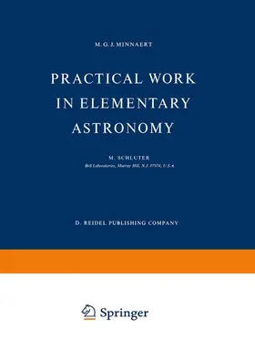 Minnaert |  Practical Work in Elementary Astronomy | Buch |  Sack Fachmedien