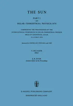 de Jager |  Solar-Terrestrial Physics/1970 | Buch |  Sack Fachmedien