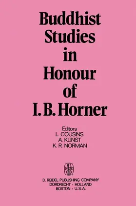 Cousins / Norman / Kunst |  Buddhist Studies in Honour of I.B. Horner | Buch |  Sack Fachmedien