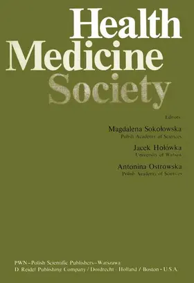 Sokolowska / Holówka / Ostrowska |  Health, Medicine, Society | Buch |  Sack Fachmedien