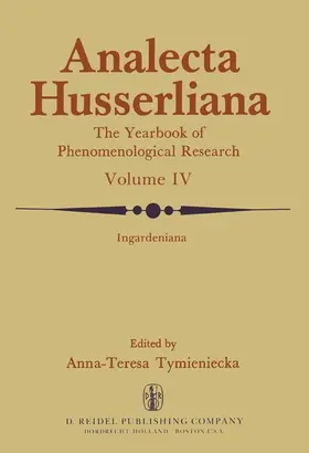 Tymieniecka |  Ingardeniana | Buch |  Sack Fachmedien