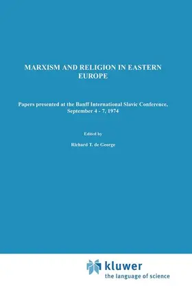 De George / Scanlan |  Marxism and Religion in Eastern Europe | Buch |  Sack Fachmedien