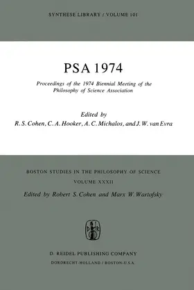 Cohen / Hooker / Michalos |  PSA 1974 | Buch |  Sack Fachmedien