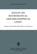 Hintikka / Saarinen / Niiniluoto |  Essays on Mathematical and Philosophical Logic | Buch |  Sack Fachmedien