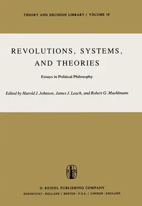 Johnson / Muehlmann / Leach |  Revolutions, Systems and Theories | Buch |  Sack Fachmedien