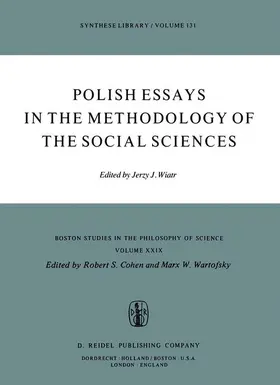 Wiatr | Polish Essays in the Methodology of the Social Sciences | Buch | 978-90-277-0956-1 | sack.de