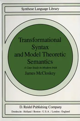 McCloskey |  Transformational Syntax and Model Theoretic Semantics | Buch |  Sack Fachmedien