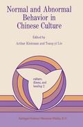 Lin / Kleinman |  Normal and Abnormal Behavior in Chinese Culture | Buch |  Sack Fachmedien