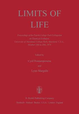 Ponnamperuma / Margulis | Limits of Life | Buch | 978-90-277-1155-7 | sack.de