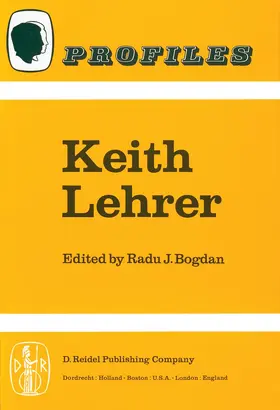 Bogdan |  Keith Lehrer | Buch |  Sack Fachmedien