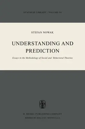 Nowak |  Understanding and Prediction | Buch |  Sack Fachmedien