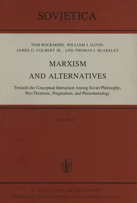 Rockmore / Blakeley / Gavin |  Marxism and Alternatives | Buch |  Sack Fachmedien