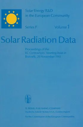 Palz |  Solar Radiation Data | Buch |  Sack Fachmedien