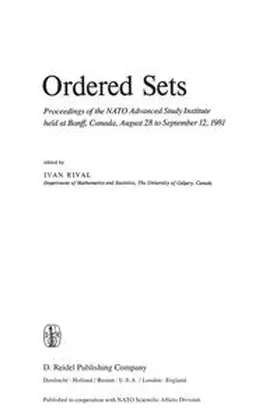 Rival |  Ordered Sets | Buch |  Sack Fachmedien