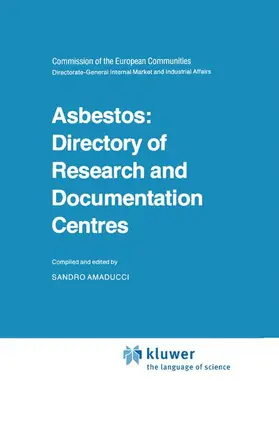 Amaducci |  Asbestos: Directory of Research and Documentation Centres | Buch |  Sack Fachmedien