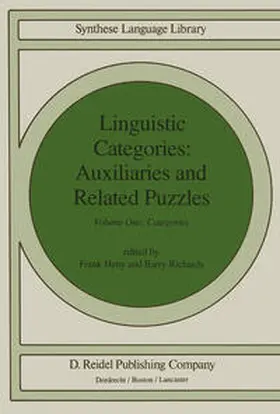 Richards / Heny | Linguistic Categories: Auxiliaries and Related Puzzles | Buch | 978-90-277-1478-7 | sack.de