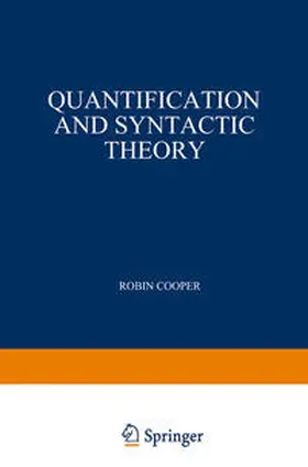 Cooper |  Quantification and Syntactic Theory | Buch |  Sack Fachmedien