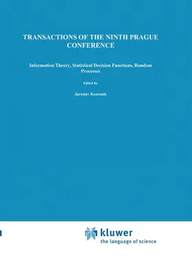 Kozesnik |  Transactions of the Ninth Prague Conference | Buch |  Sack Fachmedien