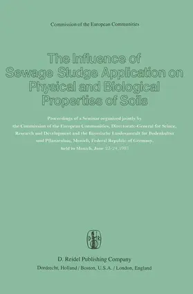 Catroux / L'Hermite / Suess |  The Influence of Sewage Sludge Application on Physical and Biological Properties of Soils | Buch |  Sack Fachmedien