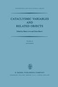Shaviv / Livio |  Cataclysmic Variables and Related Objects | Buch |  Sack Fachmedien