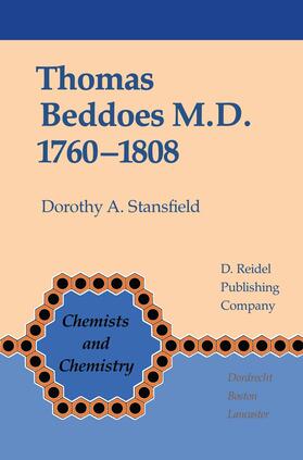 Stansfield | Thomas Beddoes M.D. 1760-1808 | Buch | 978-90-277-1686-6 | sack.de