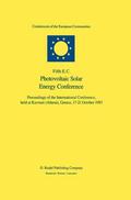 Palz / Fittipaldi |  Fifth E.C. Photovoltaic Solar Energy Conference | Buch |  Sack Fachmedien