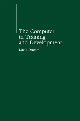 Drumm | The Computer in Training and Development | Buch | 978-90-277-1981-2 | sack.de