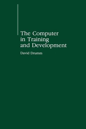 Drumm | The Computer in Training and Development | Buch | 978-90-277-1981-2 | sack.de