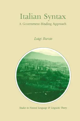 Burzio |  Italian Syntax | Buch |  Sack Fachmedien