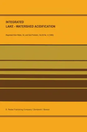  Integrated Lake-Watershed Acidification | Buch |  Sack Fachmedien