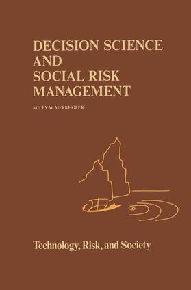 Merkhofer | Decision Science and Social Risk Management | Buch | 978-90-277-2275-1 | sack.de