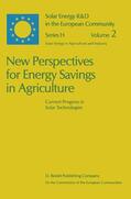 Goedseels / van der Stuyft / Avermaete |  New Perspectives for Energy Savings in Agriculture | Buch |  Sack Fachmedien