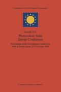 Goetzberger / Palz / Willeke |  Seventh E.C. Photovoltaic Solar Energy Conference | Buch |  Sack Fachmedien