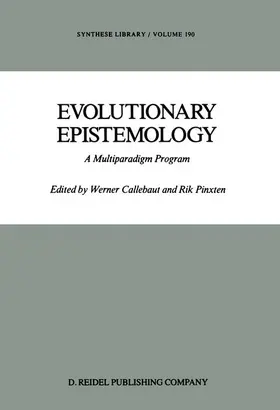 Pinxten / Callebaut |  Evolutionary Epistemology | Buch |  Sack Fachmedien