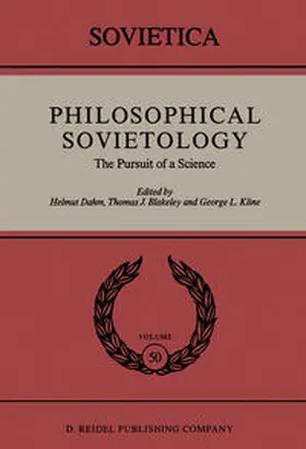 Dahm / Blakeley / Kline |  Philosophical Sovietology | Buch |  Sack Fachmedien