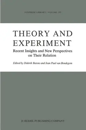 van Bendegem / Batens |  Theory and Experiment | Buch |  Sack Fachmedien