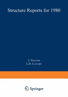 Trotter / Calvert |  Metals and Inorganic Sections | Buch |  Sack Fachmedien