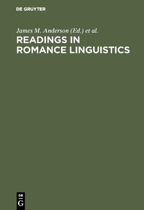 Creore / Anderson | Readings in Romance Linguistics | Buch | 978-90-279-2303-5 | sack.de