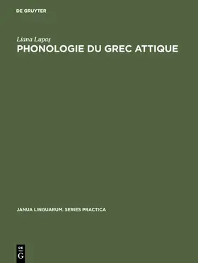 Lupas / Lupas | Phonologie du grec attique | Buch | 978-90-279-2325-7 | sack.de