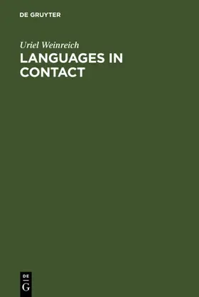 Weinreich | Languages in Contact | Buch | 978-90-279-2689-0 | www.sack.de