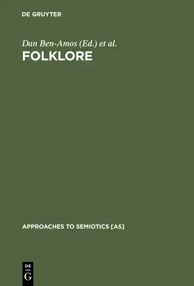 Goldstein / Ben-Amos |  Folklore | Buch |  Sack Fachmedien