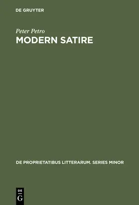Petro |  Modern Satire | Buch |  Sack Fachmedien