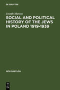 Marcus |  Social and Political History of the Jews in Poland 1919-1939 | Buch |  Sack Fachmedien