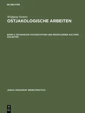 Sauer / Schulze |  Ostjakische Volksdichtung und Erzählungen aus zwei Dialekten | Buch |  Sack Fachmedien