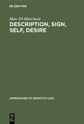 Blanchard |  Description, Sign, Self, Desire | Buch |  Sack Fachmedien
