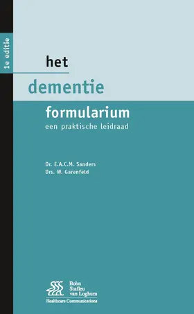 Sanders / Garenfeld |  Het dementie formularium | Buch |  Sack Fachmedien