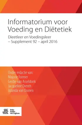 Former / van Asseldonk / Drenth | Informatorium Voor Voeding En Diëtetiek | Buch | 978-90-368-1237-5 | www.sack.de