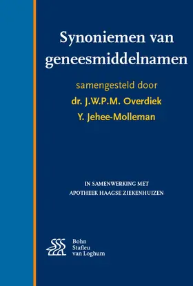 Overdiek / Y / Jehee-Molleman |  Synoniemen van geneesmiddelnamen | eBook | Sack Fachmedien