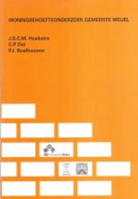 Boelhouwer |  Woningbehoefteonderzoek Gemeente Meijel | Buch |  Sack Fachmedien